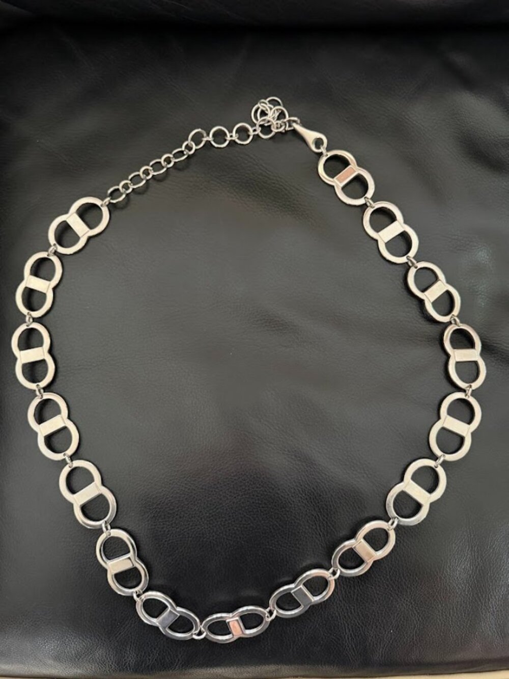Silver Chain Link Belt